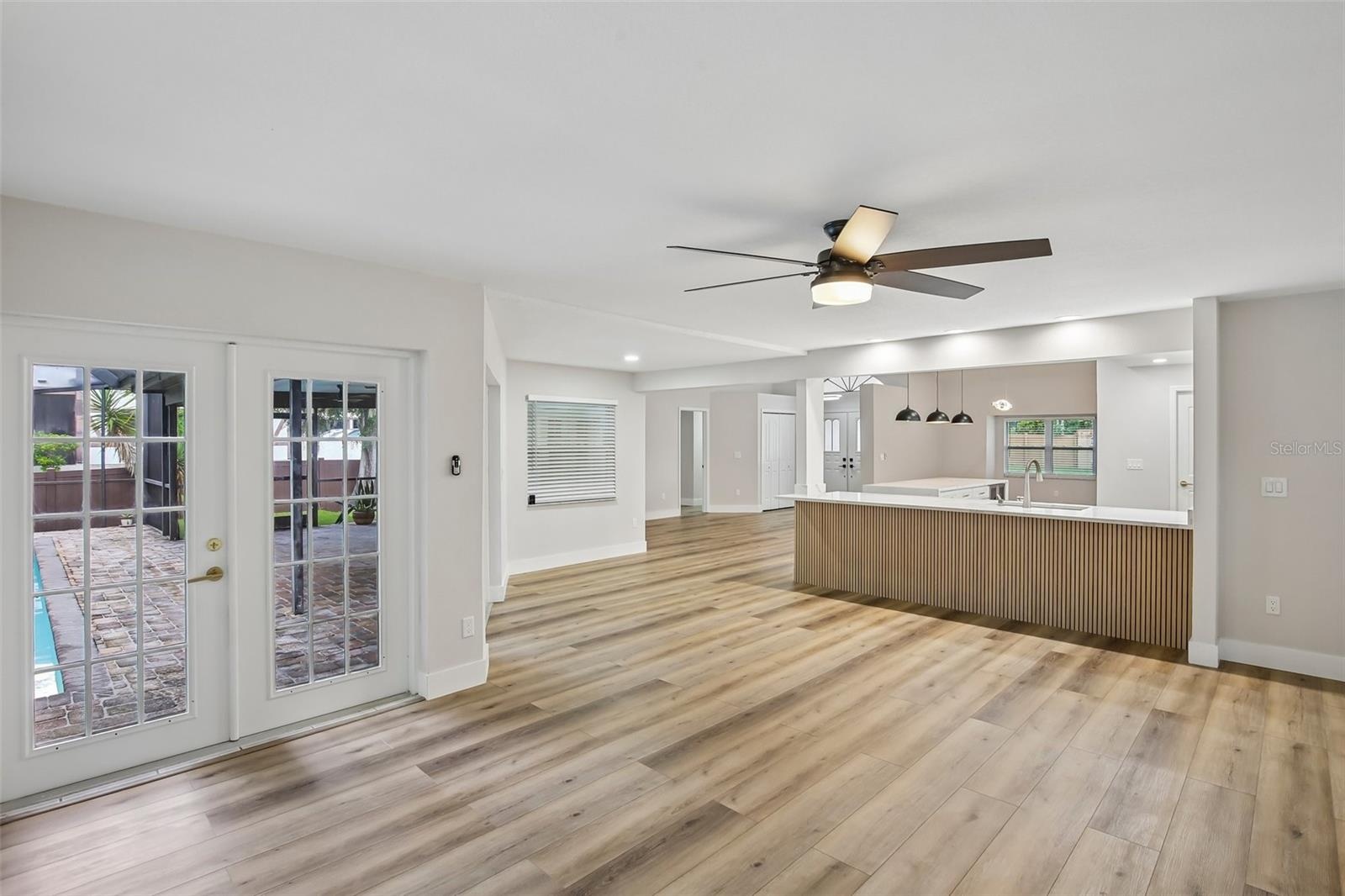 Family Room & Wet Bar