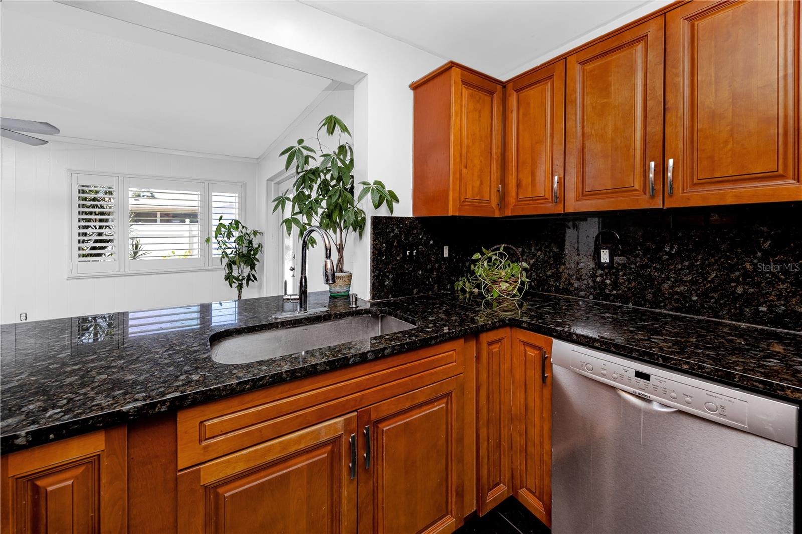 Hardwood Cabinetry in ktichen