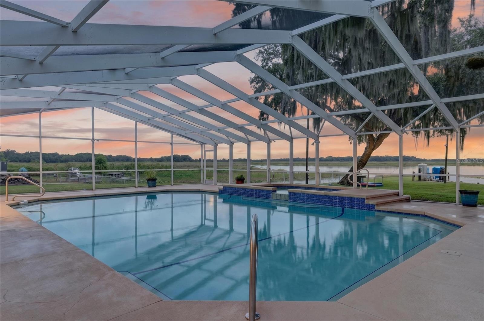 Pool at Twilight