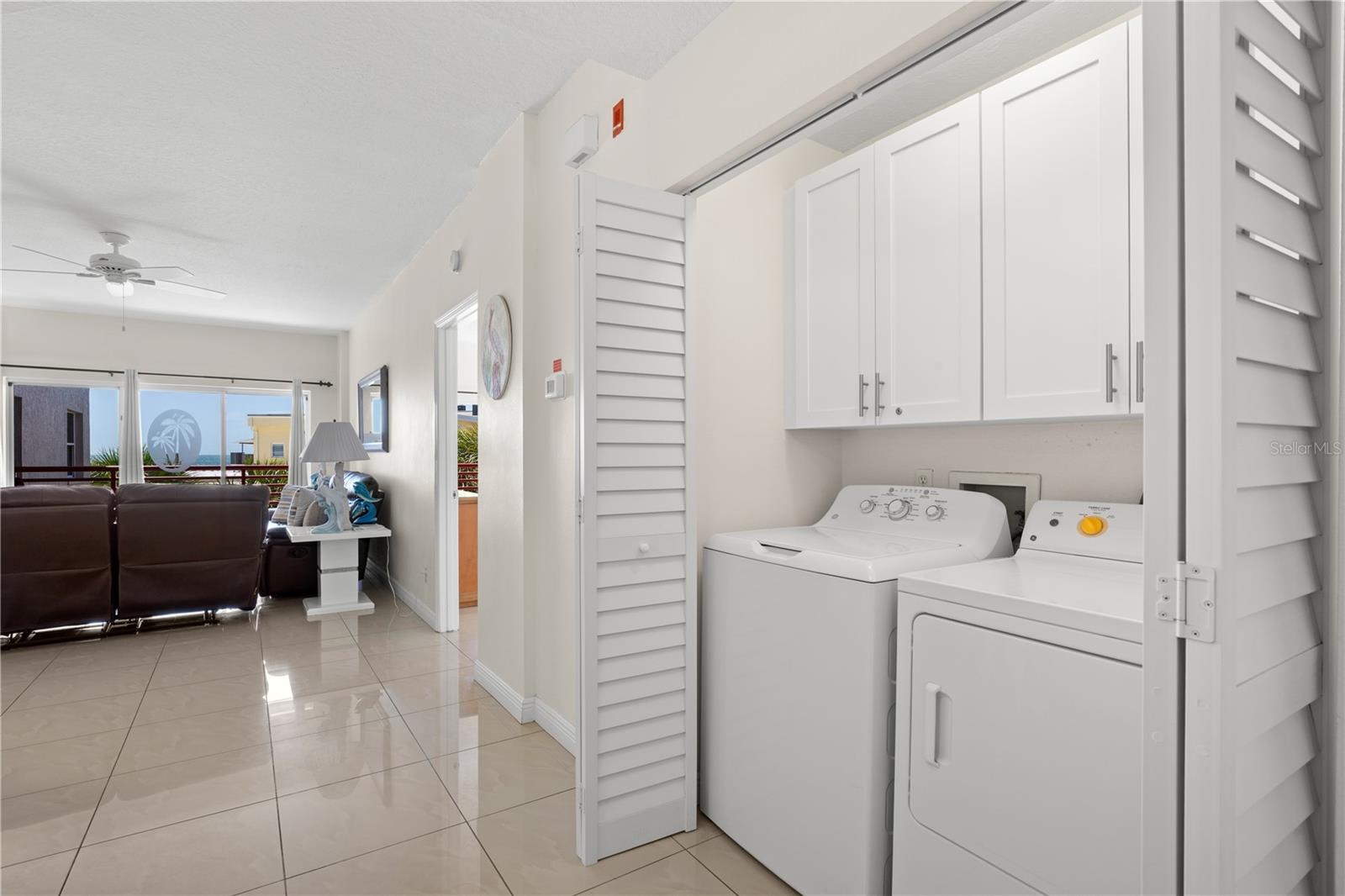 Laundry closet