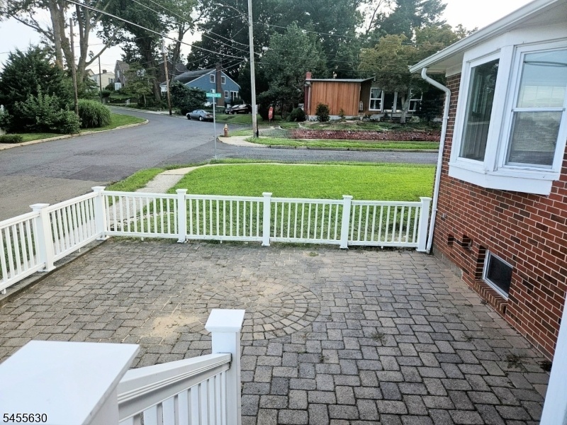 Side patio