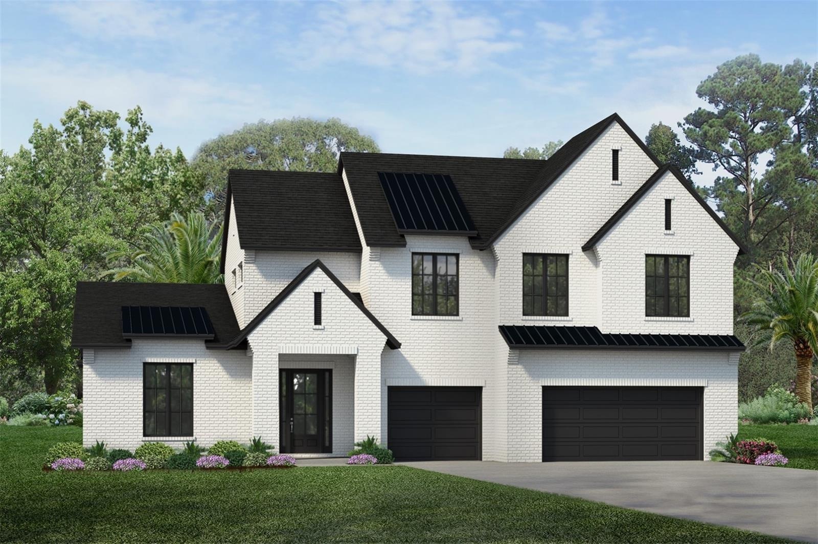 PRECONSTRUCTIONRendering of proposed home - Carlisle II - Country Nouveau.  Representative photo – not actual home