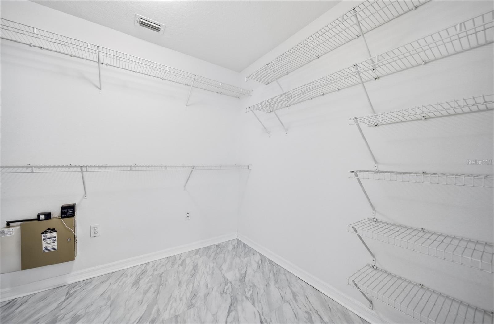 Primary Walk in Closet