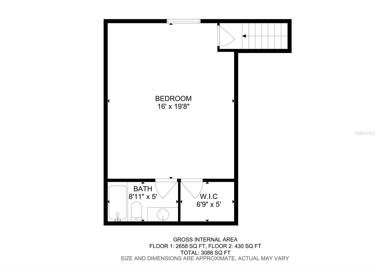 Layout Upstairs