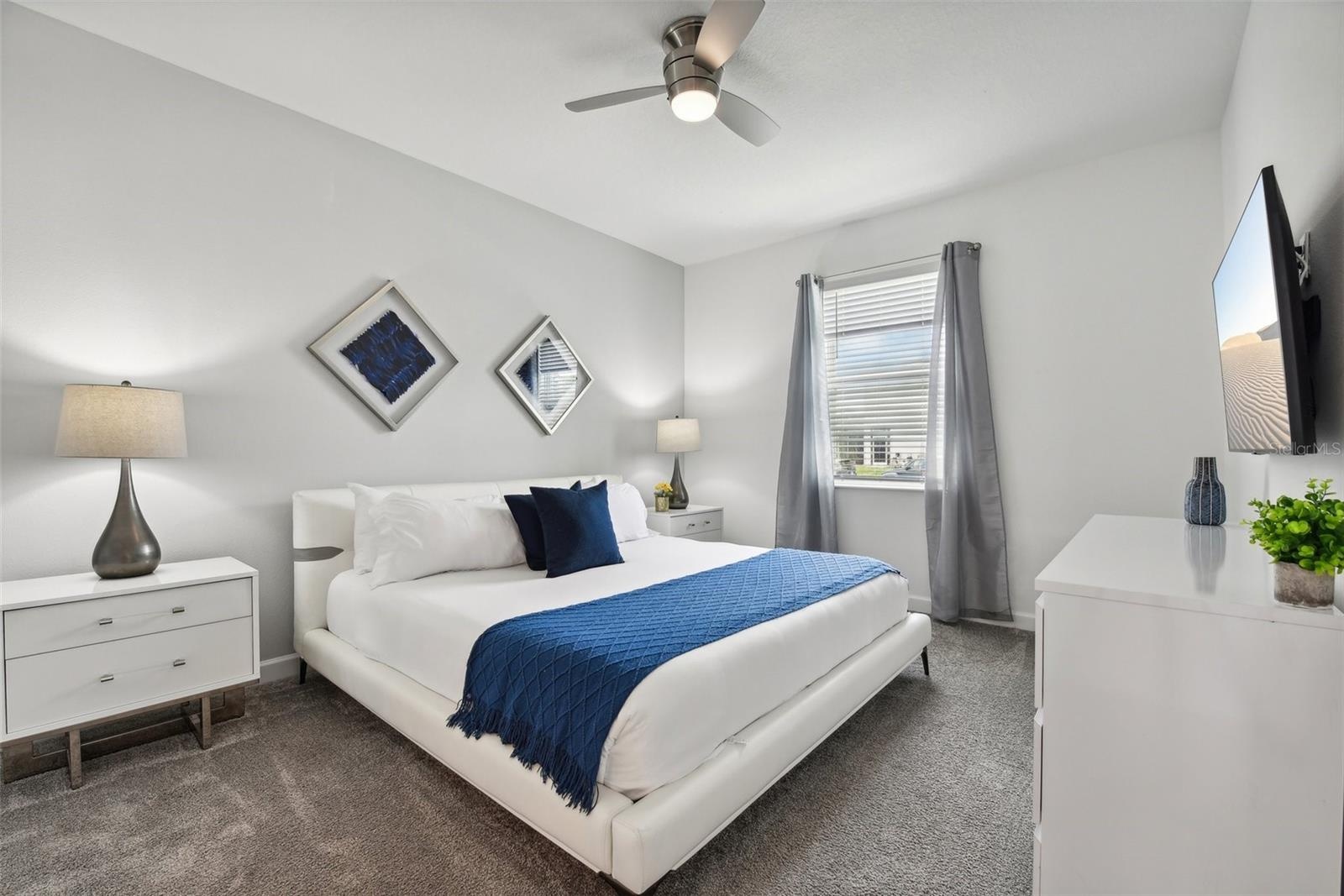 Downstairs master suite