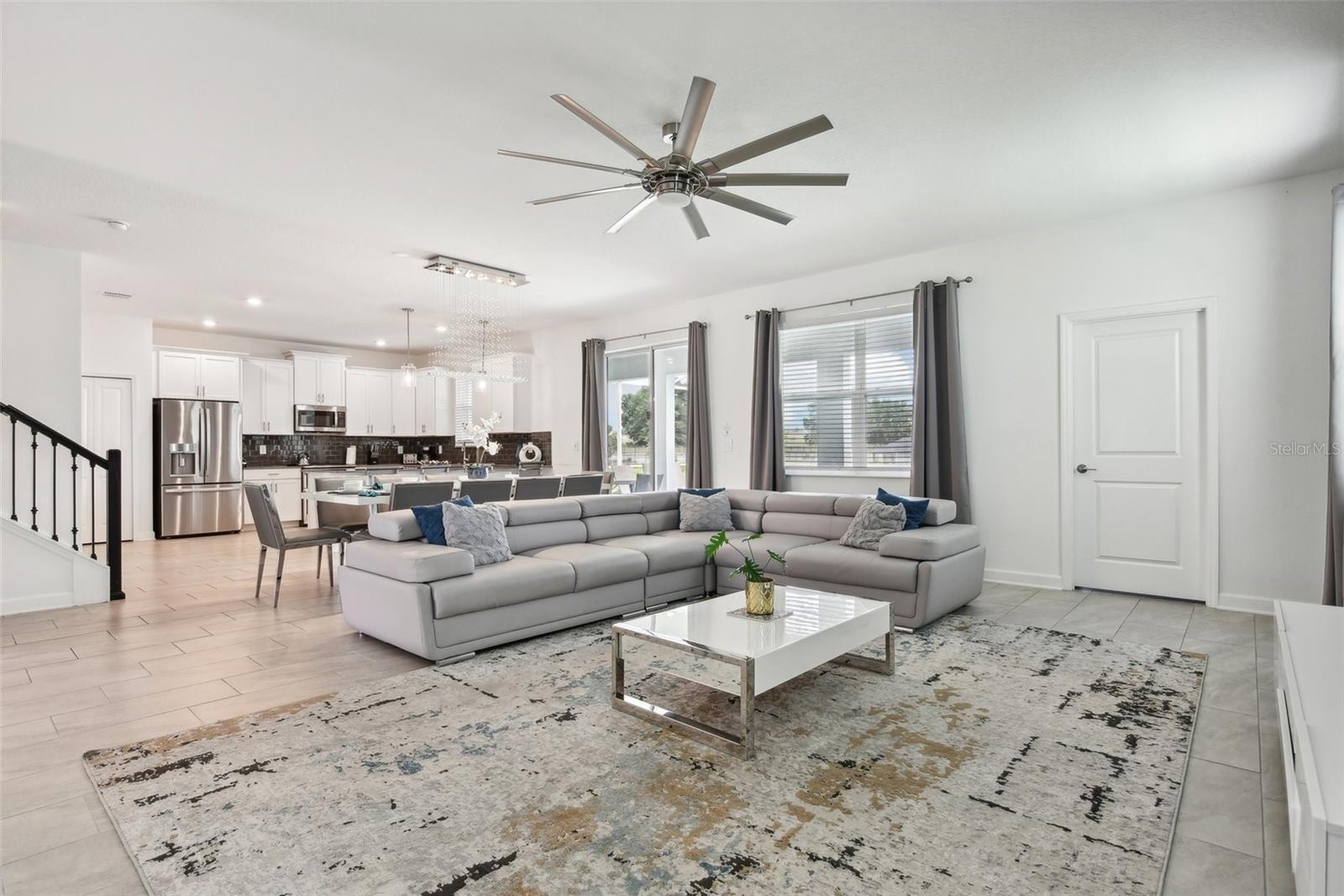 Open floor plan