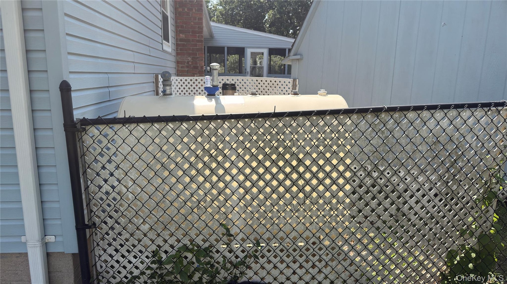 Newer above ground oil tank
