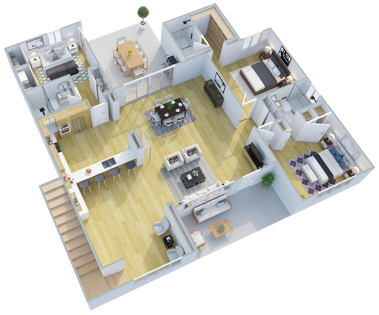 DISCLAIMER: All renderings, site plans, simulated views, floor plans, graphic images, drawings and all other information depicted are illustrative, an