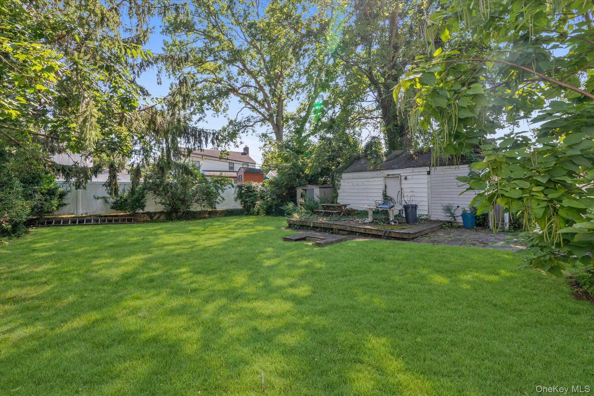 large yard