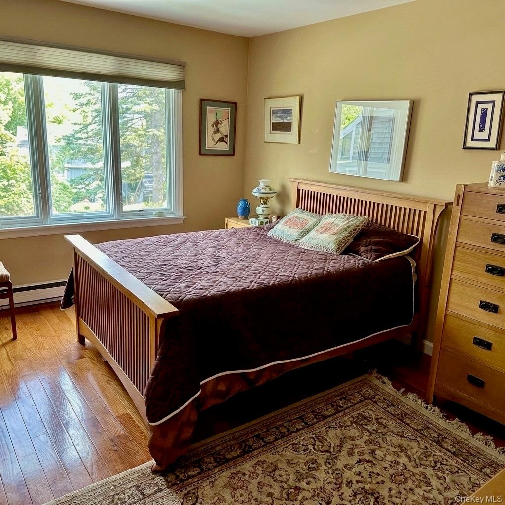 Second bedroom currently used as an office/music room.
