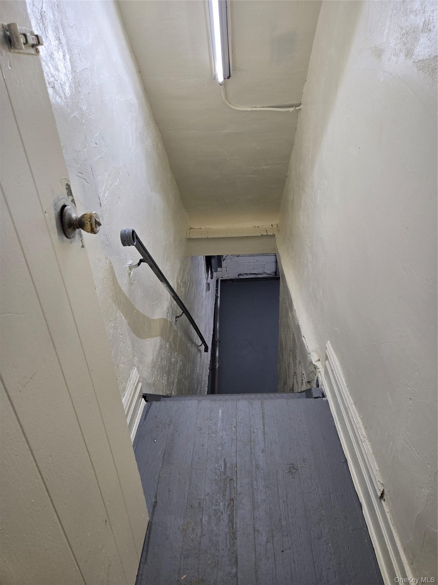Stairs to the basement.