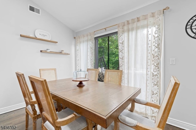 Dining Area sliders to balcony