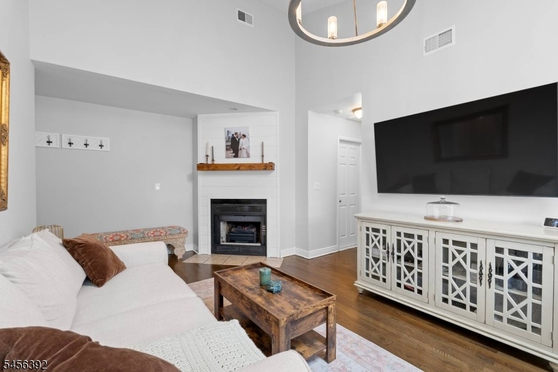 Living room w/ FP