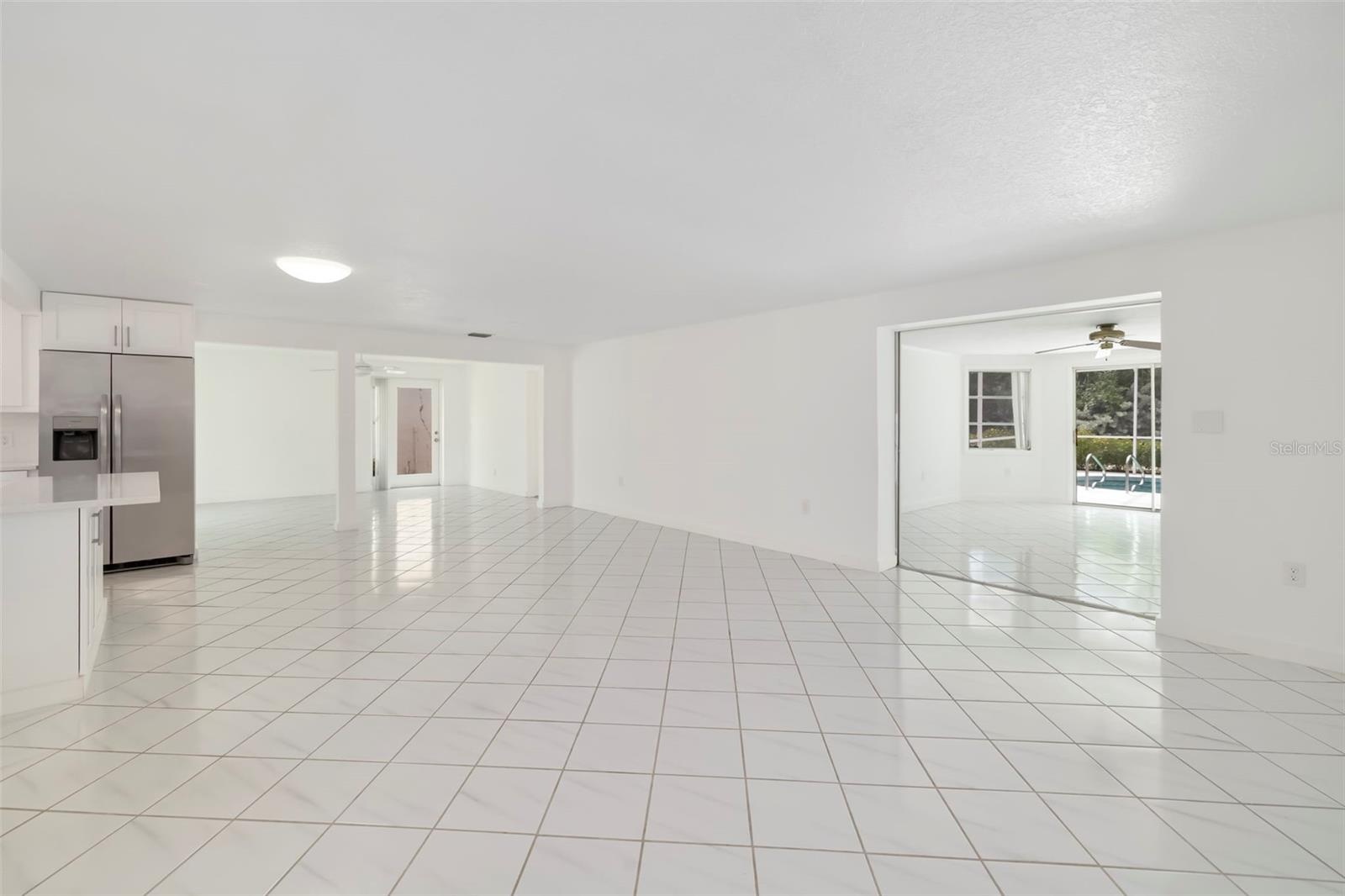 Generous Open Floor plan