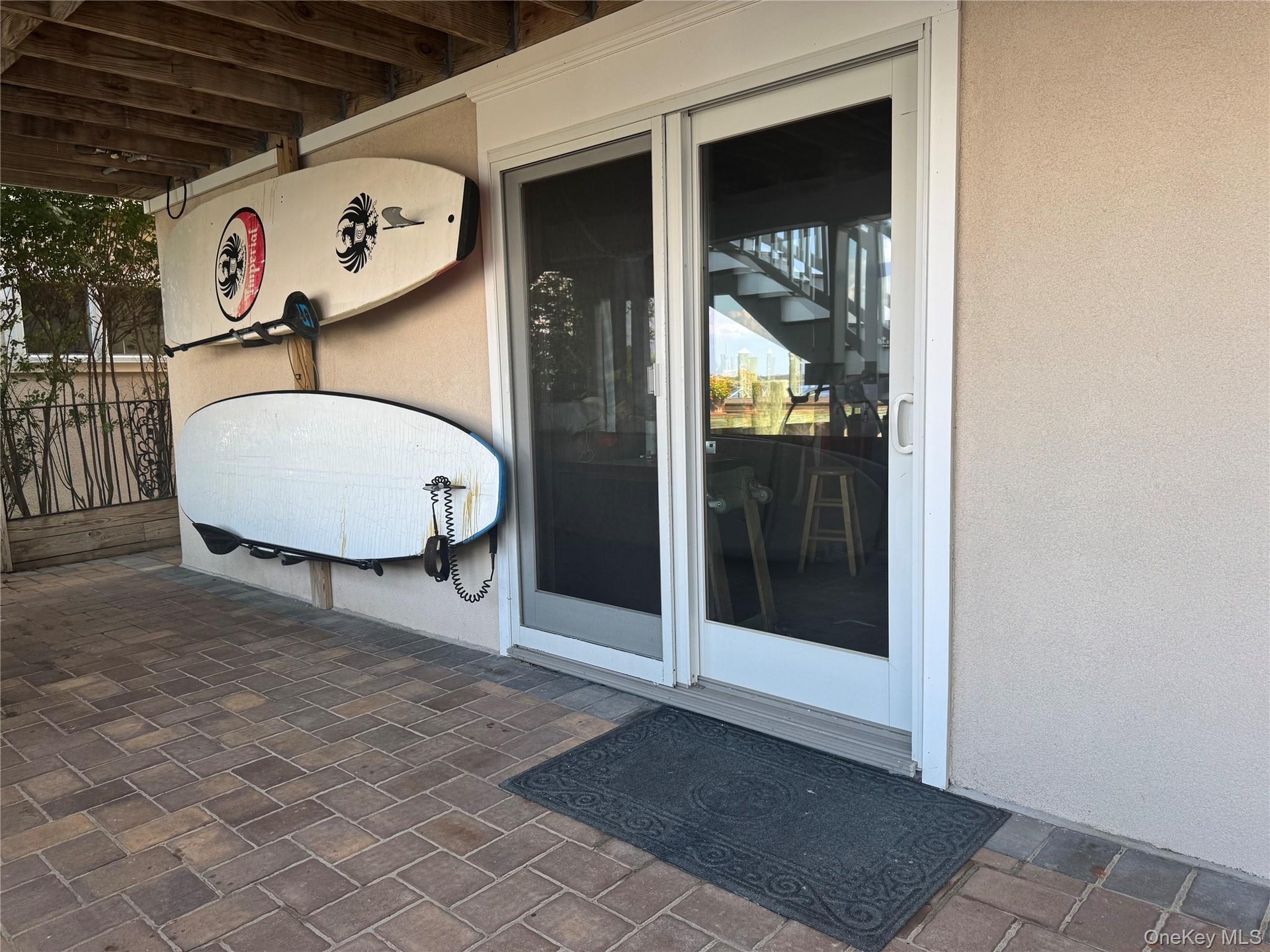 Rear Entrance to Ground Level / Garage 72' x 24 approx