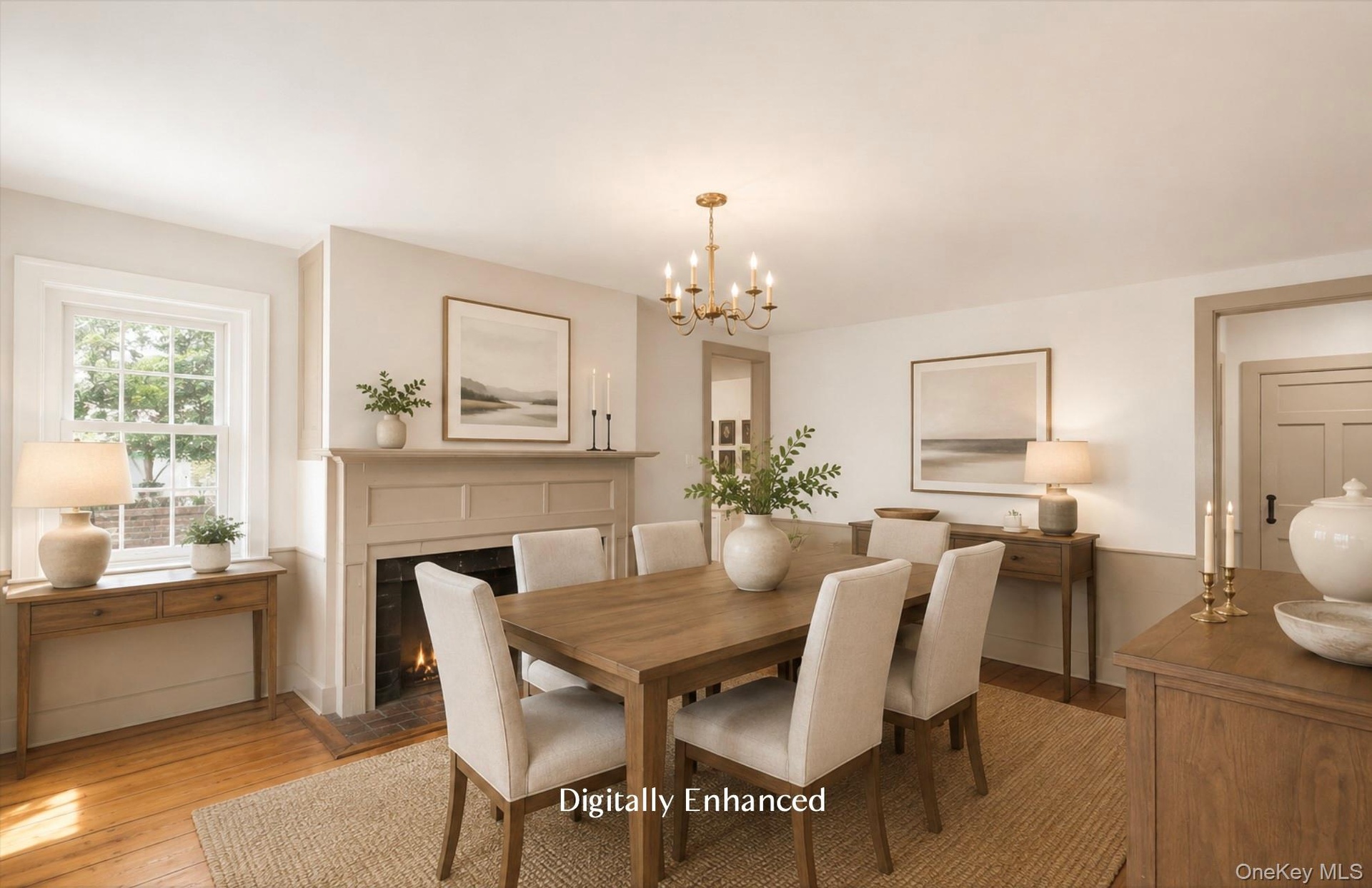 Be the envy of your friends with this spacious dining room