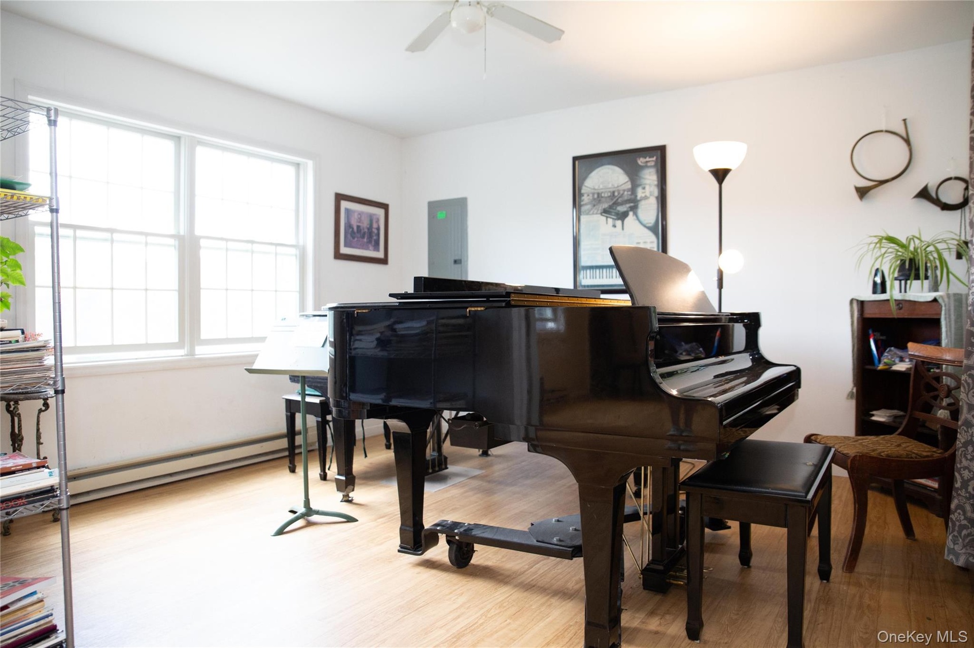 Second commercial space has wide open rooms and rooms perfect for offices