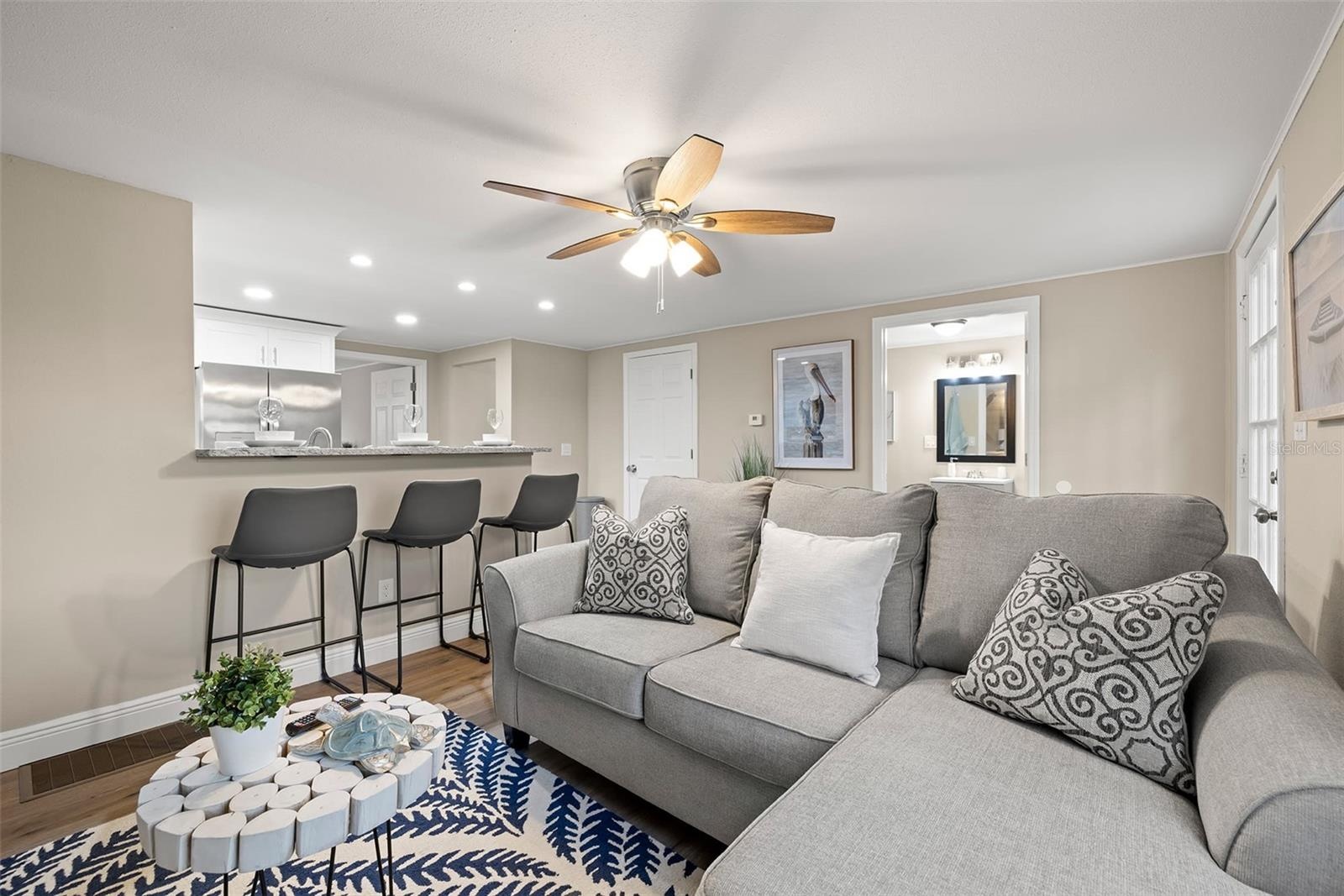 Guest house, living room