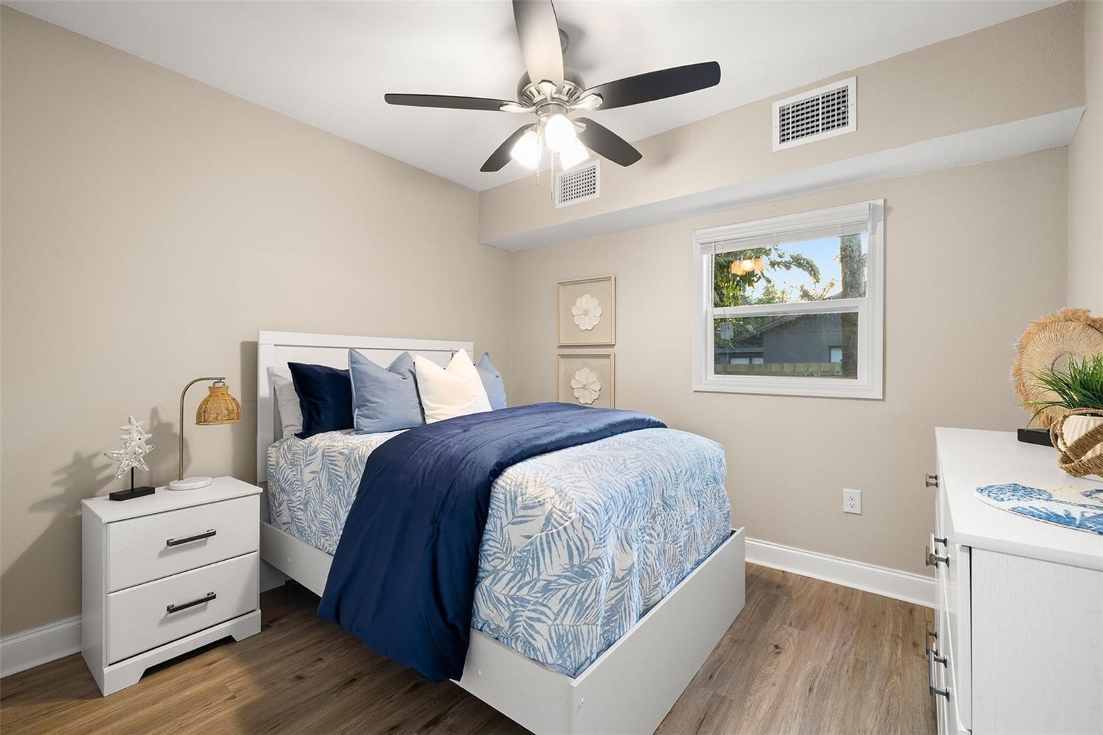 Downstairs bedroom, guest house