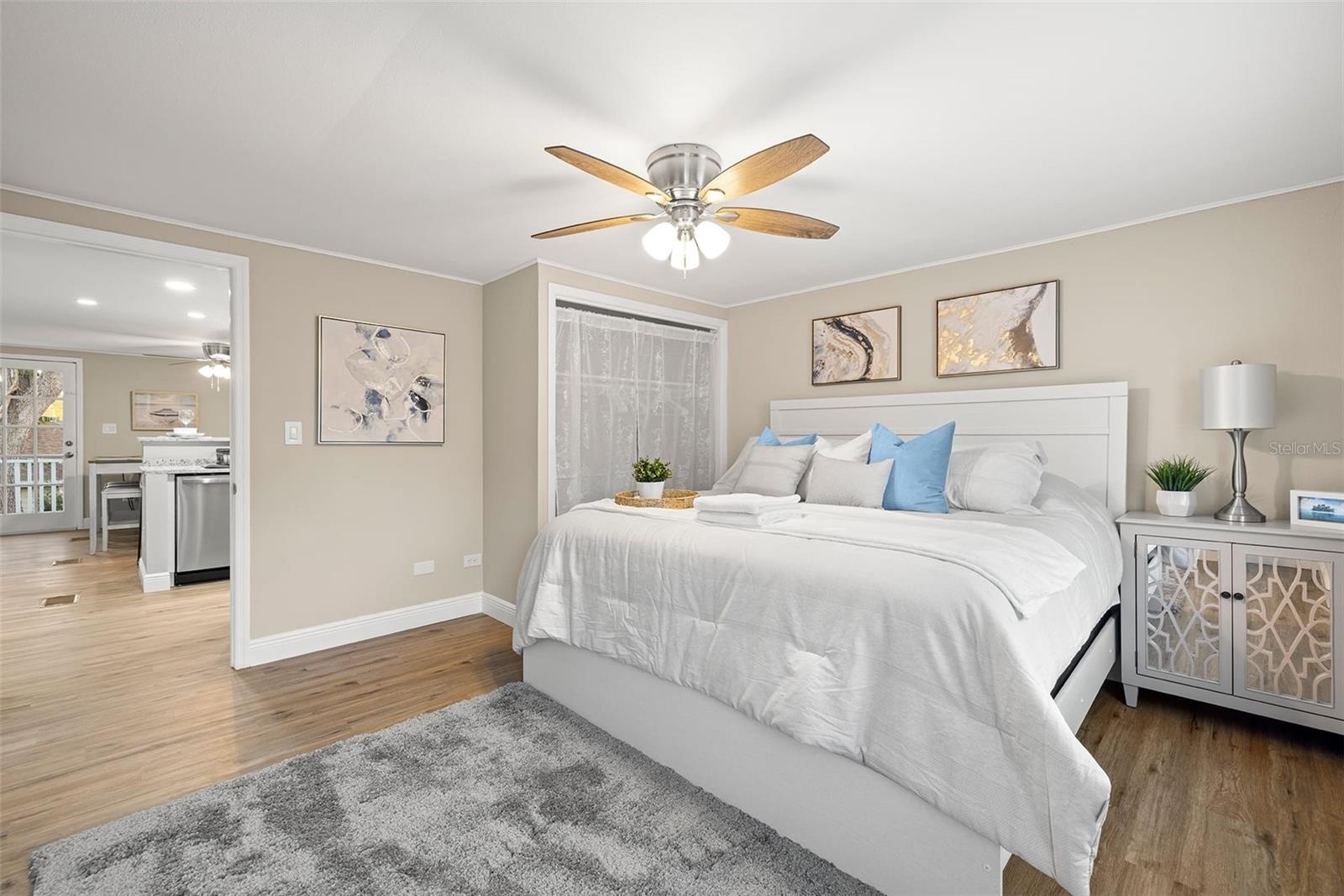 Bedroom 2, Guest house upstairs