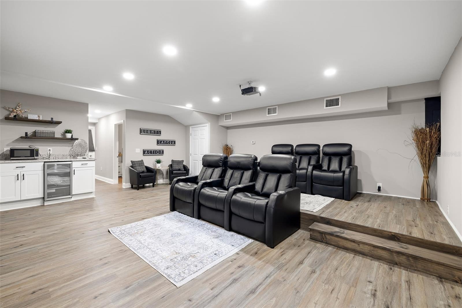 Theater room, guest house