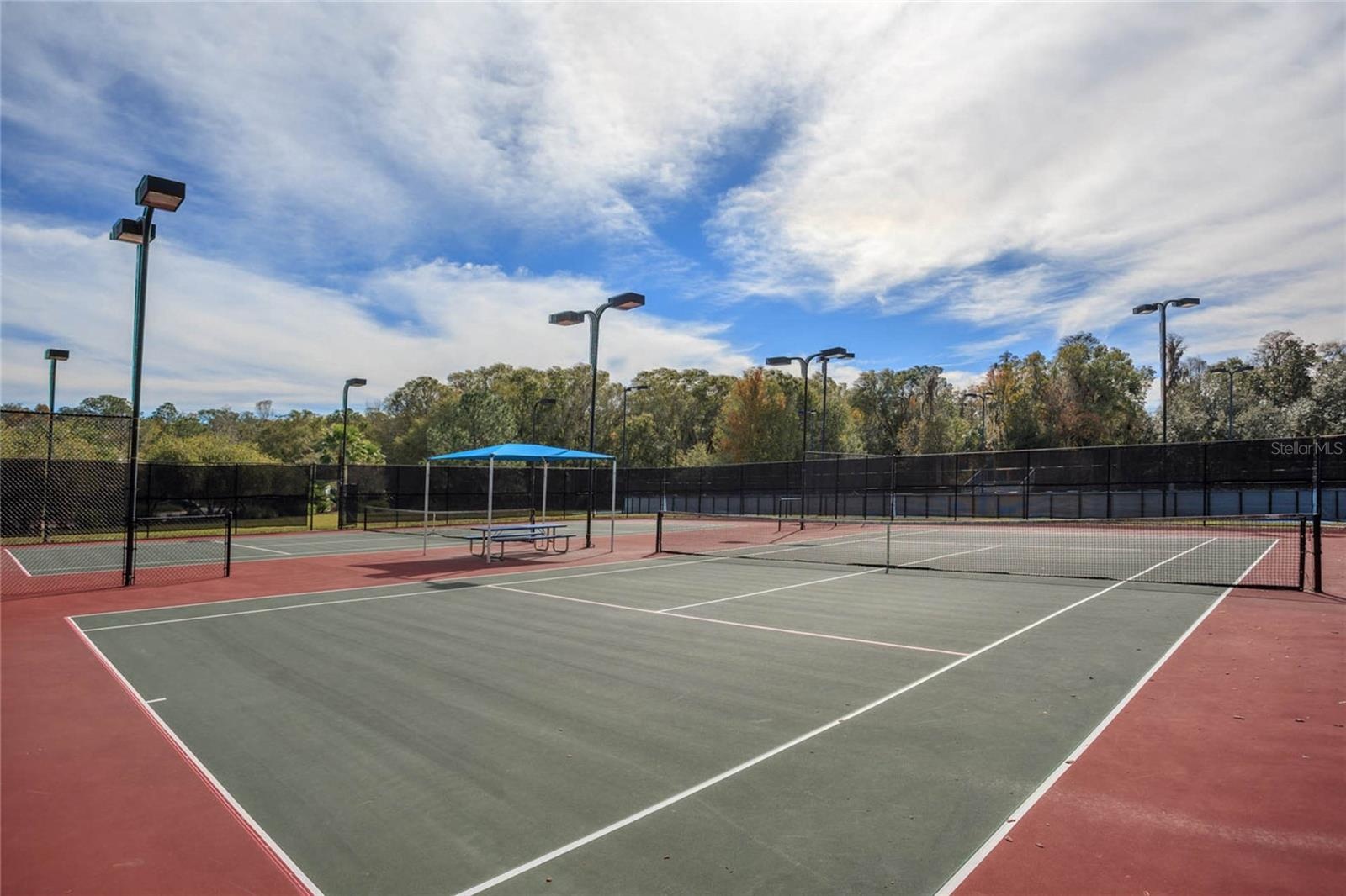 Tennis courts
