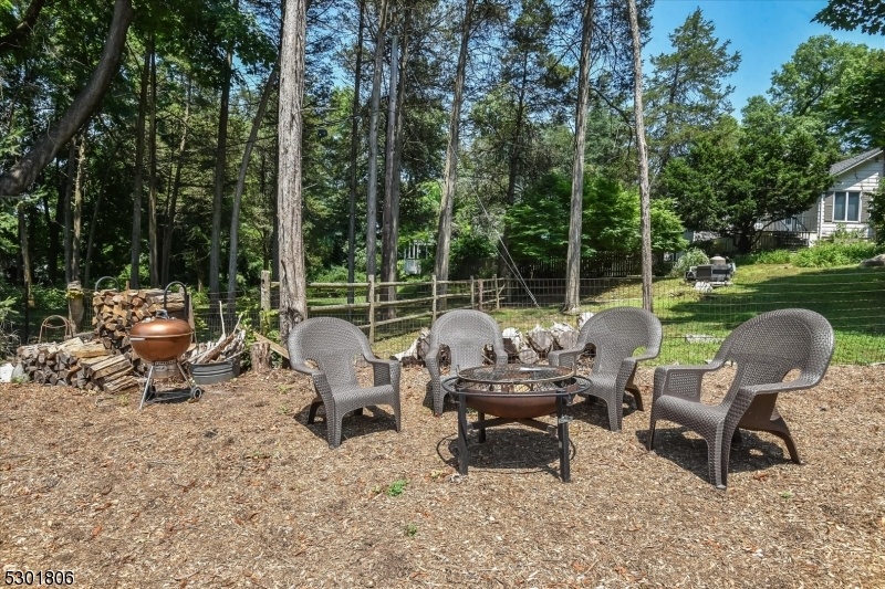 Fire-pit area