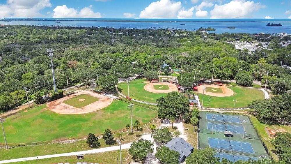 Baseball, basketball, pools, playgrounds, tennis, and pickleball all minutes away