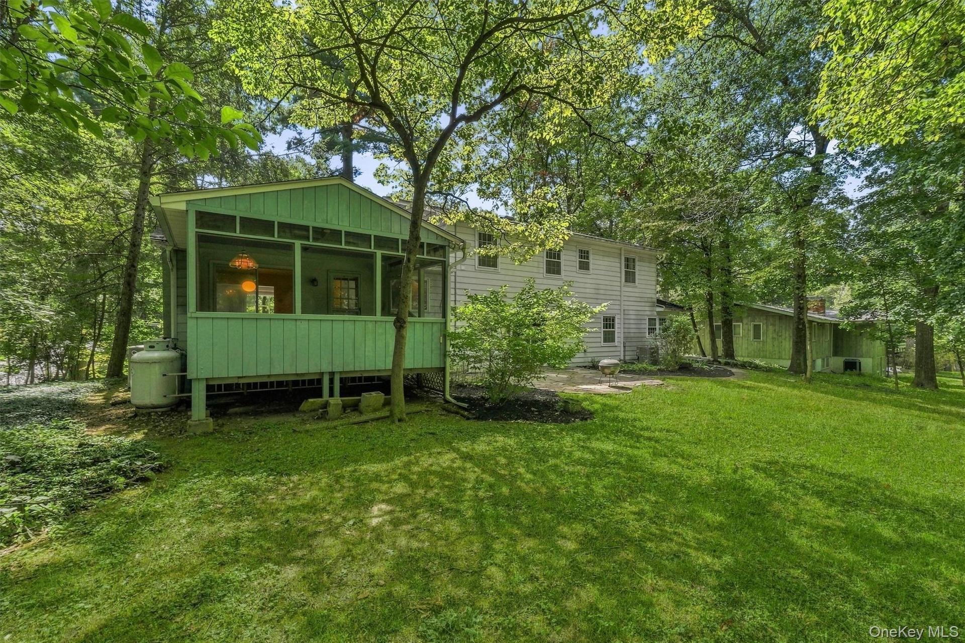 Rear of home
