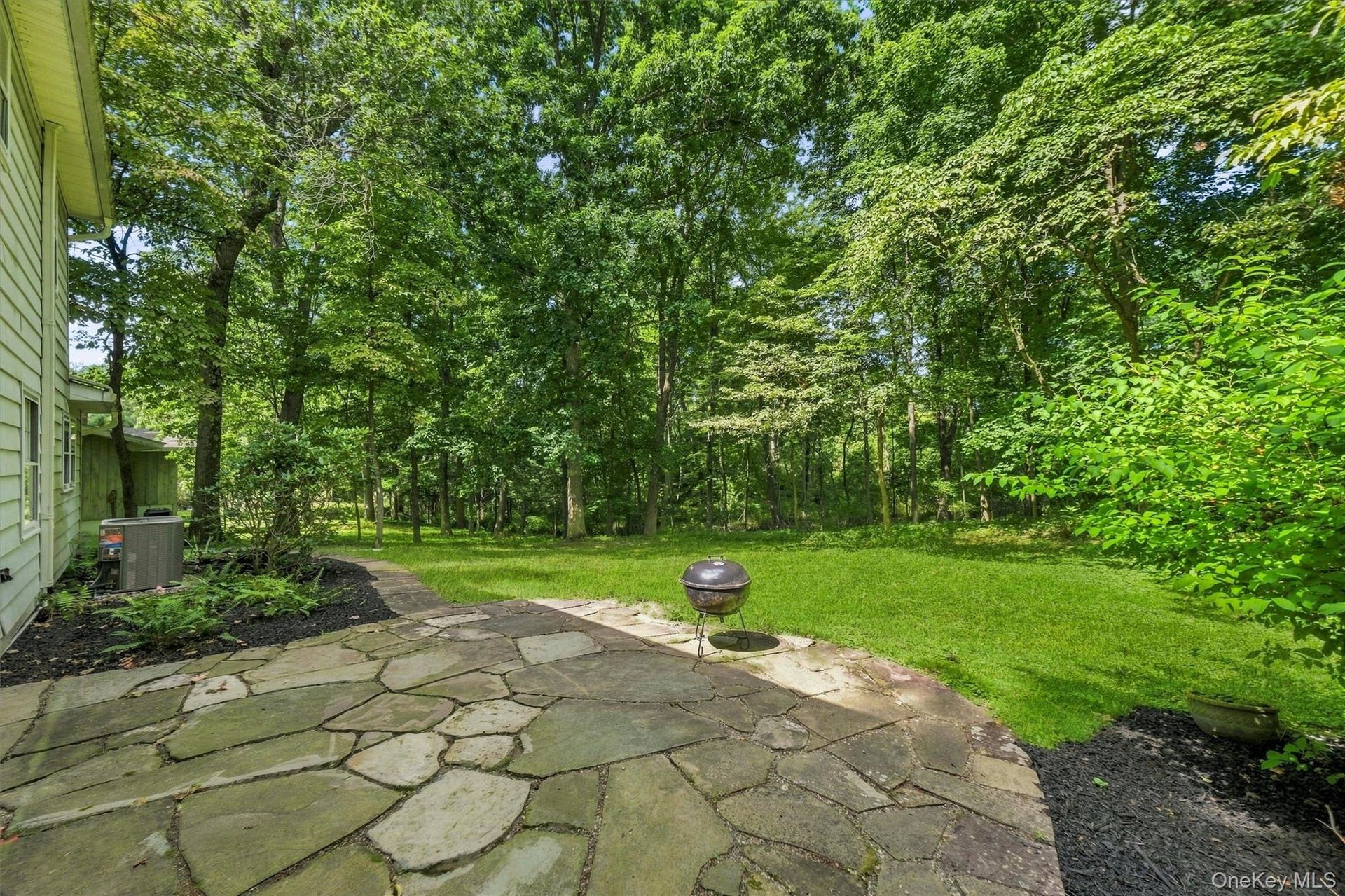 Backyard patio