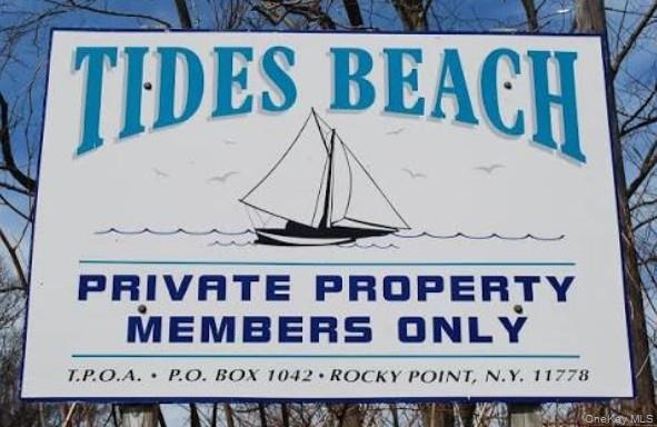 Deeded Beach Right to Tides Beach Association