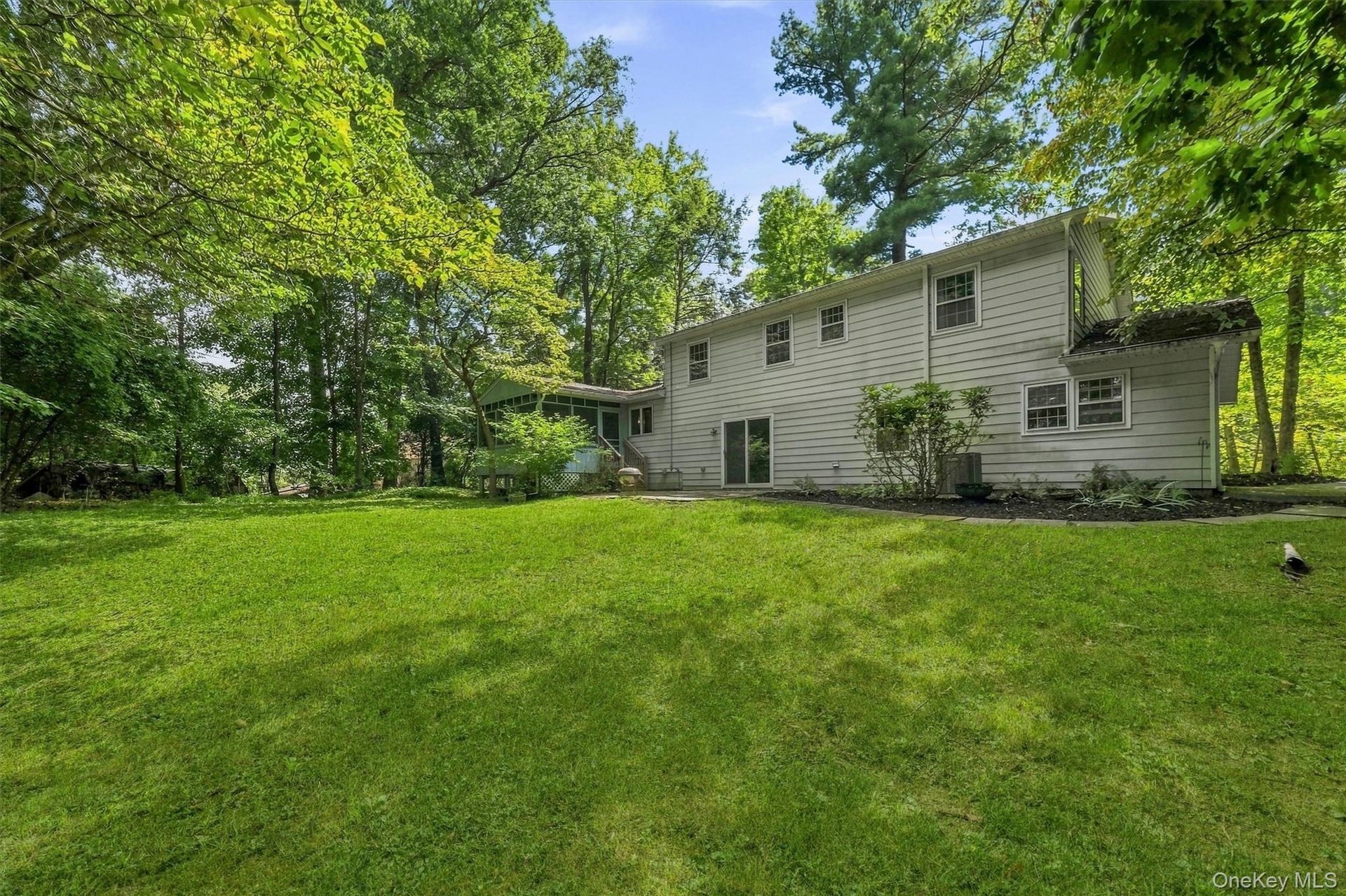 Rear of home