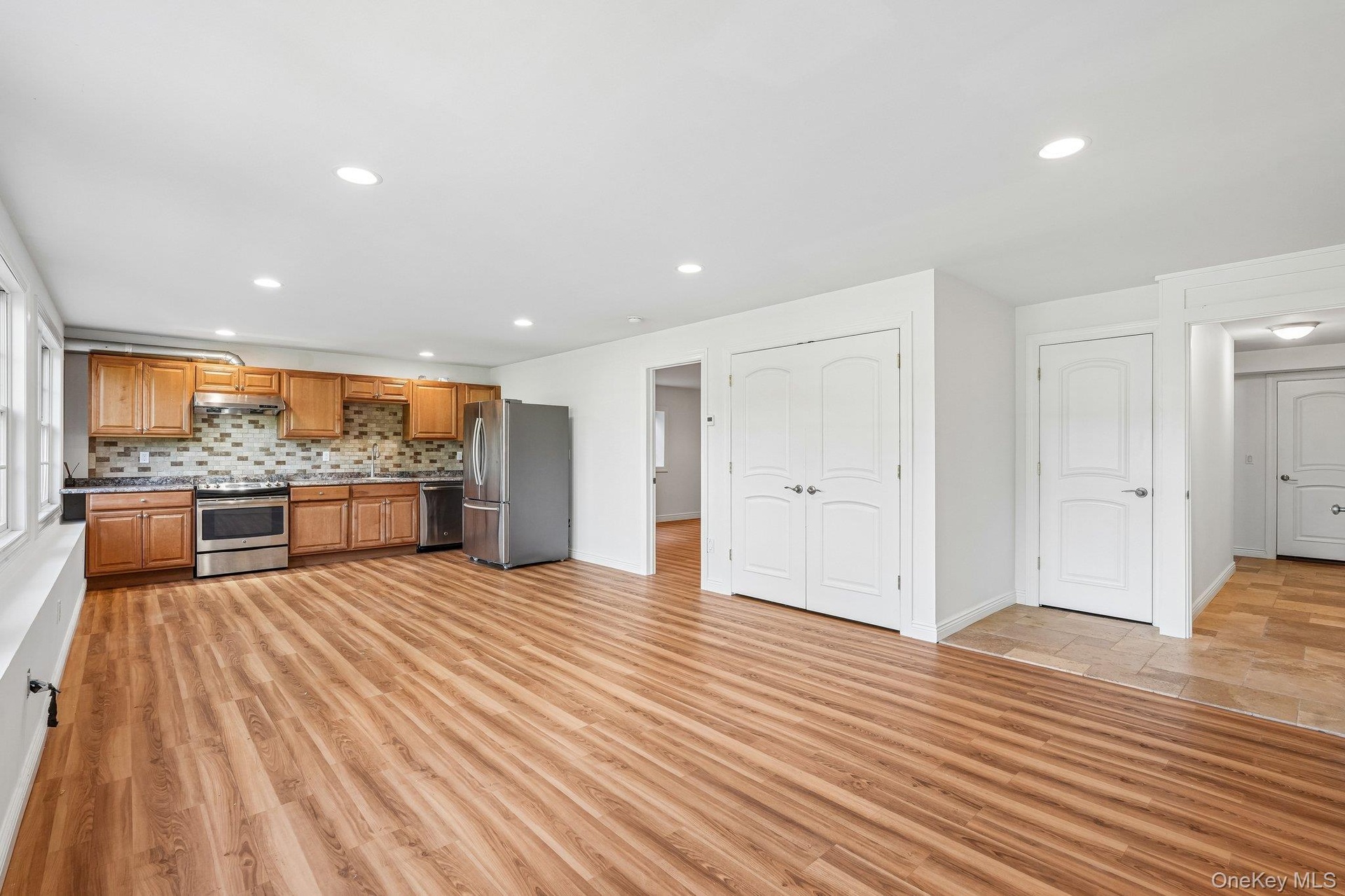 Radiant Heated Floors and Wet Bar