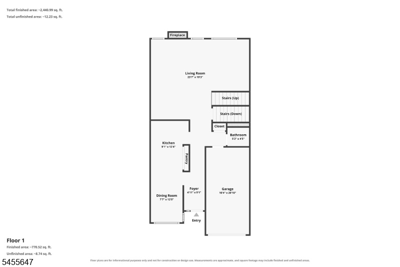 Floor Plan -1st Floor