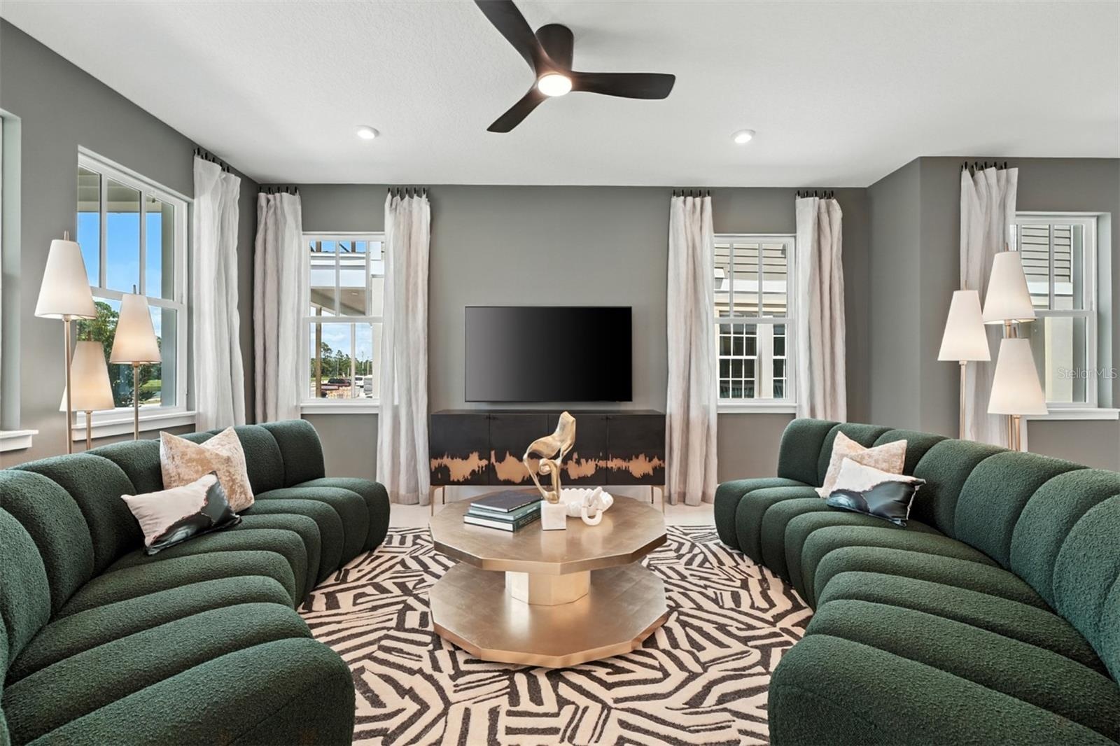 Island Village Anastasia Model Great Room