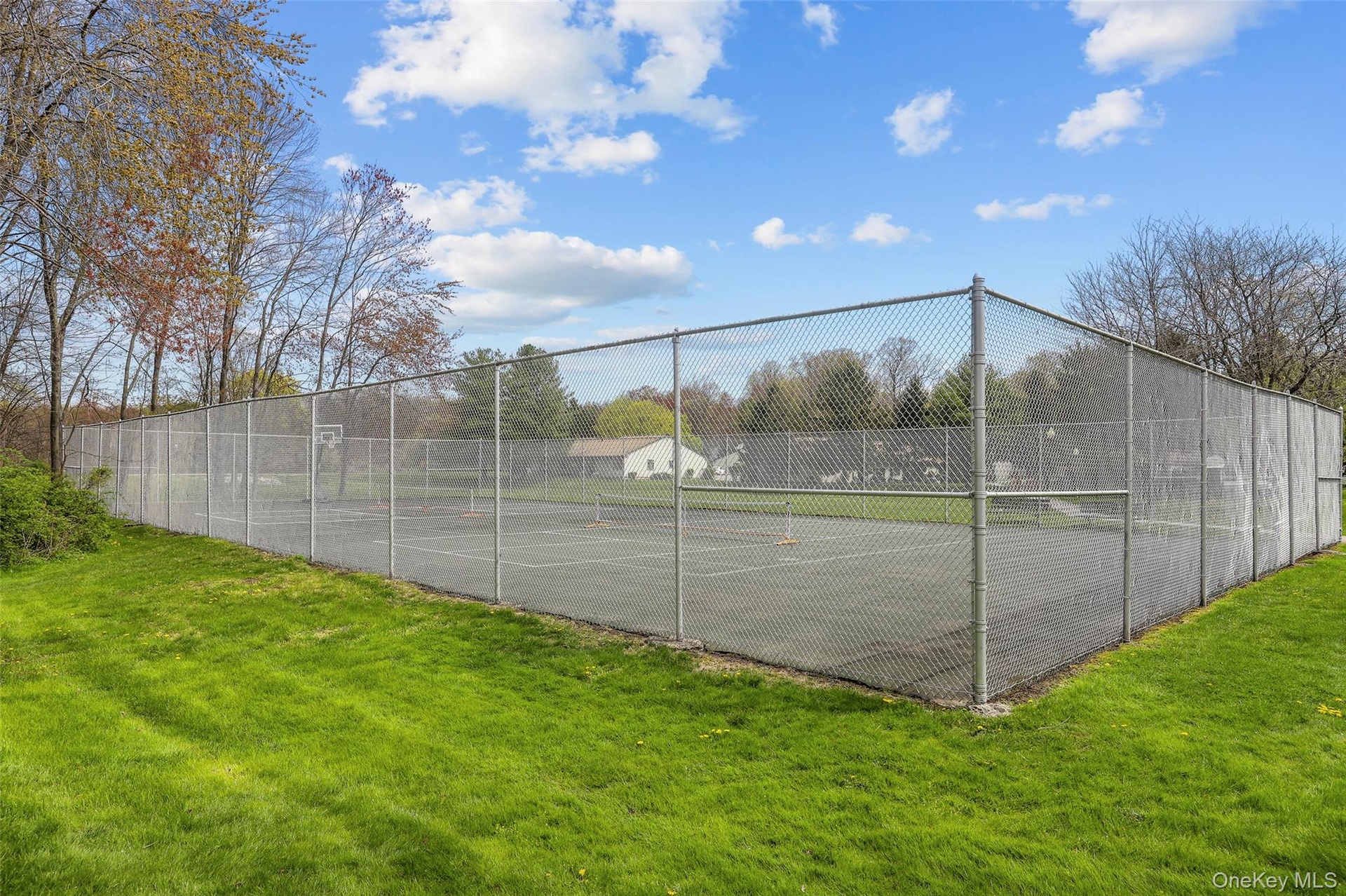 Exercise and have fun out doors with tennis and pickle ball courts.