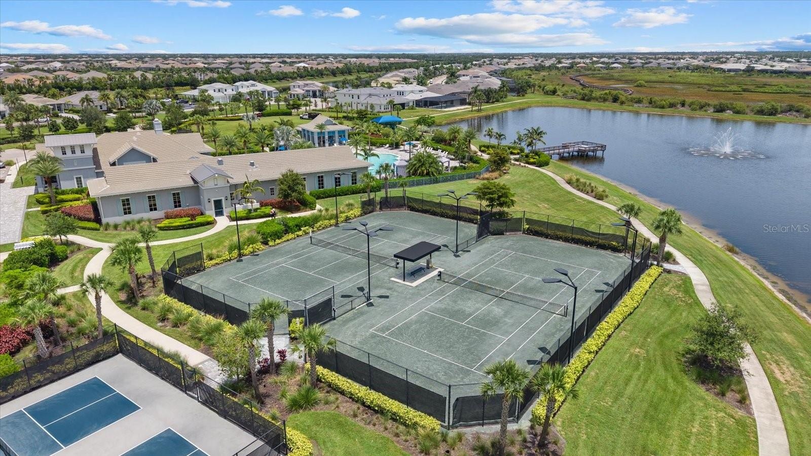 Tennis, Pickleball & Basketball Courts