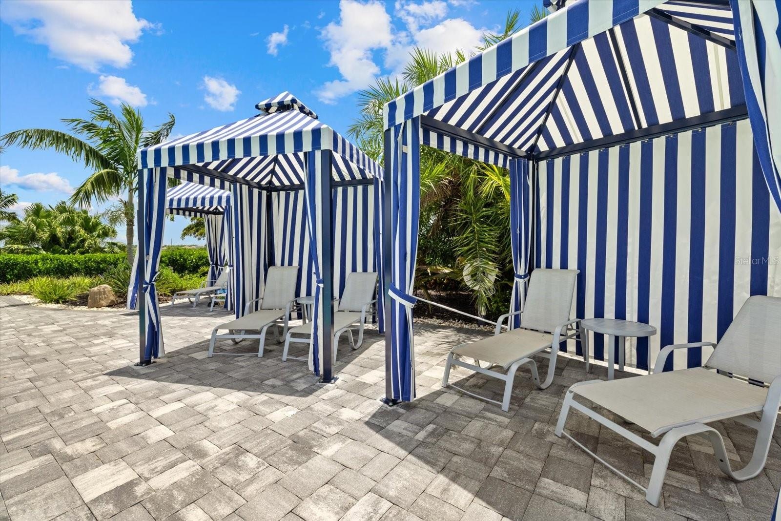 Amenity Center - Pool & Cabanas