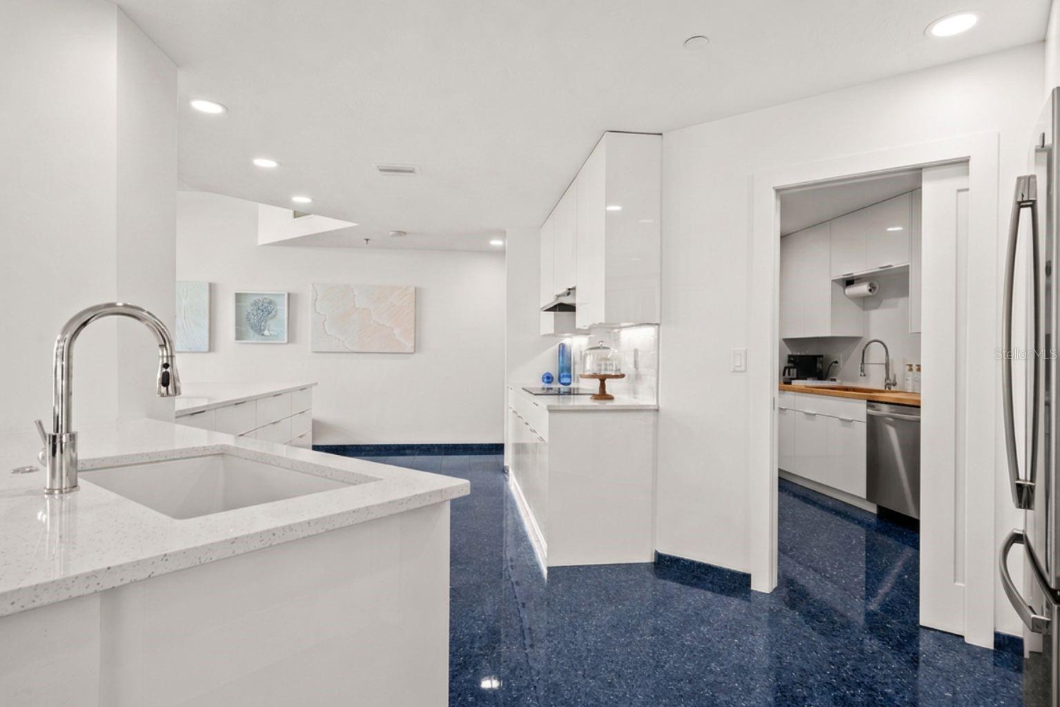 SECOND KITCHEN IS BEHIND MAIN KITCHEN