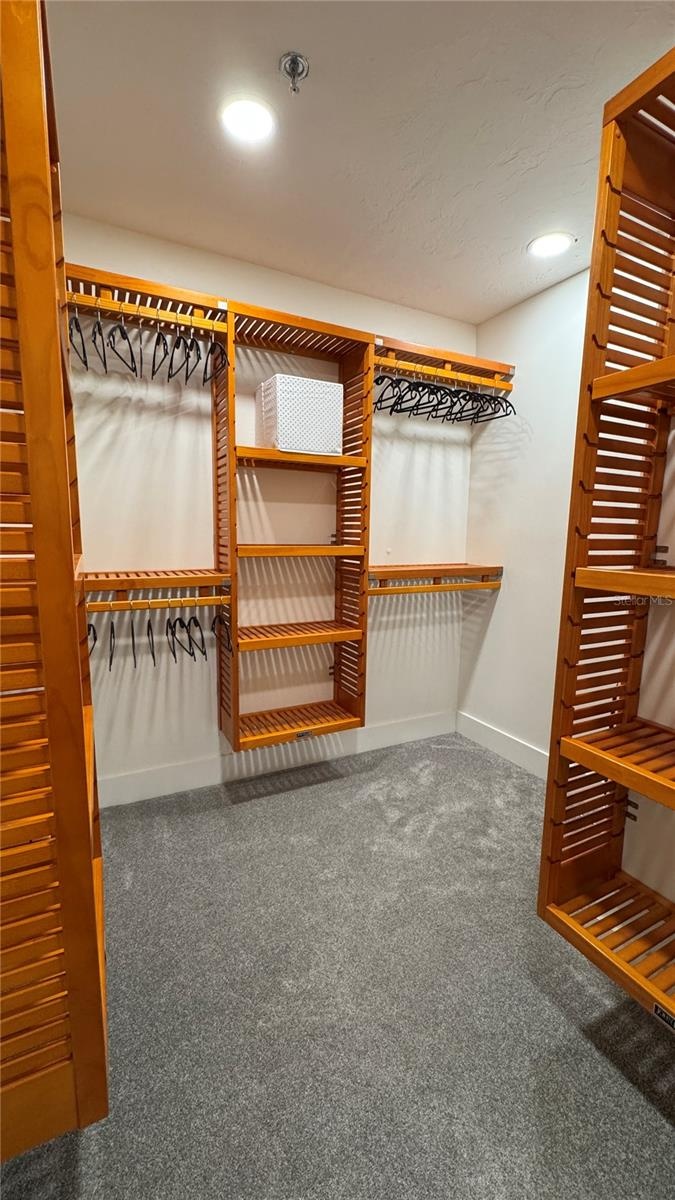 EXPANDED CLOSET IN PRIMARY SUITE