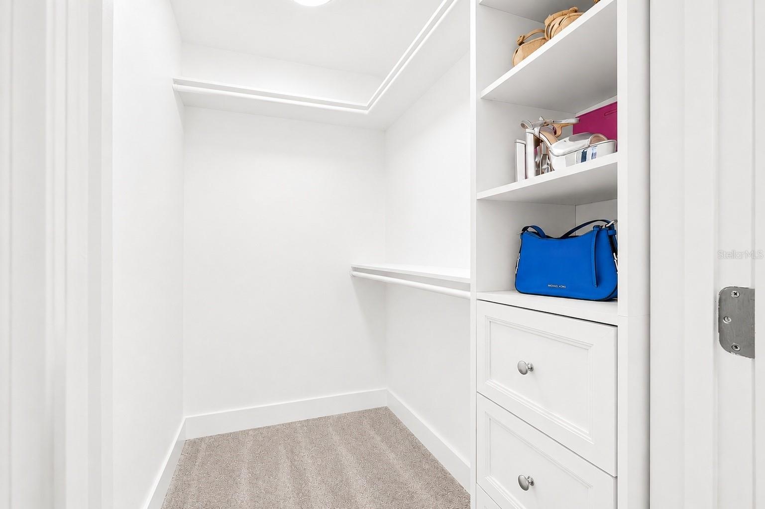 WALK-IN CLOSETS IN ALL BEDROOMS