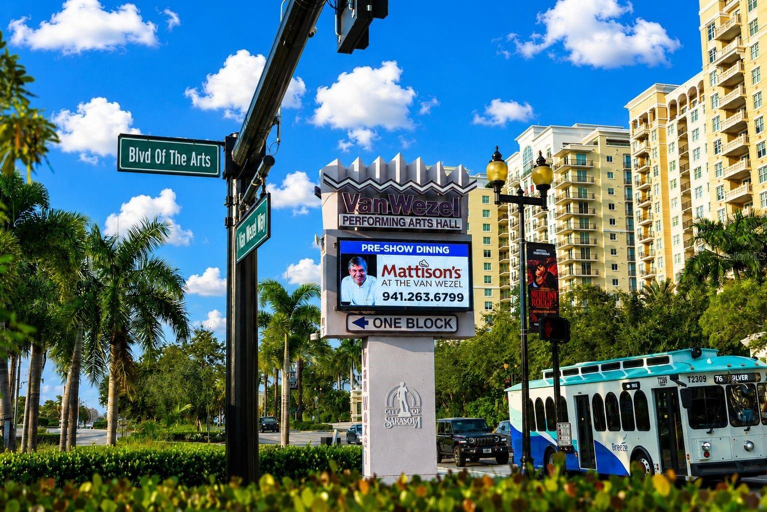 BLVD OF THE ARTS WEST OF TAMIAMI TRAIL