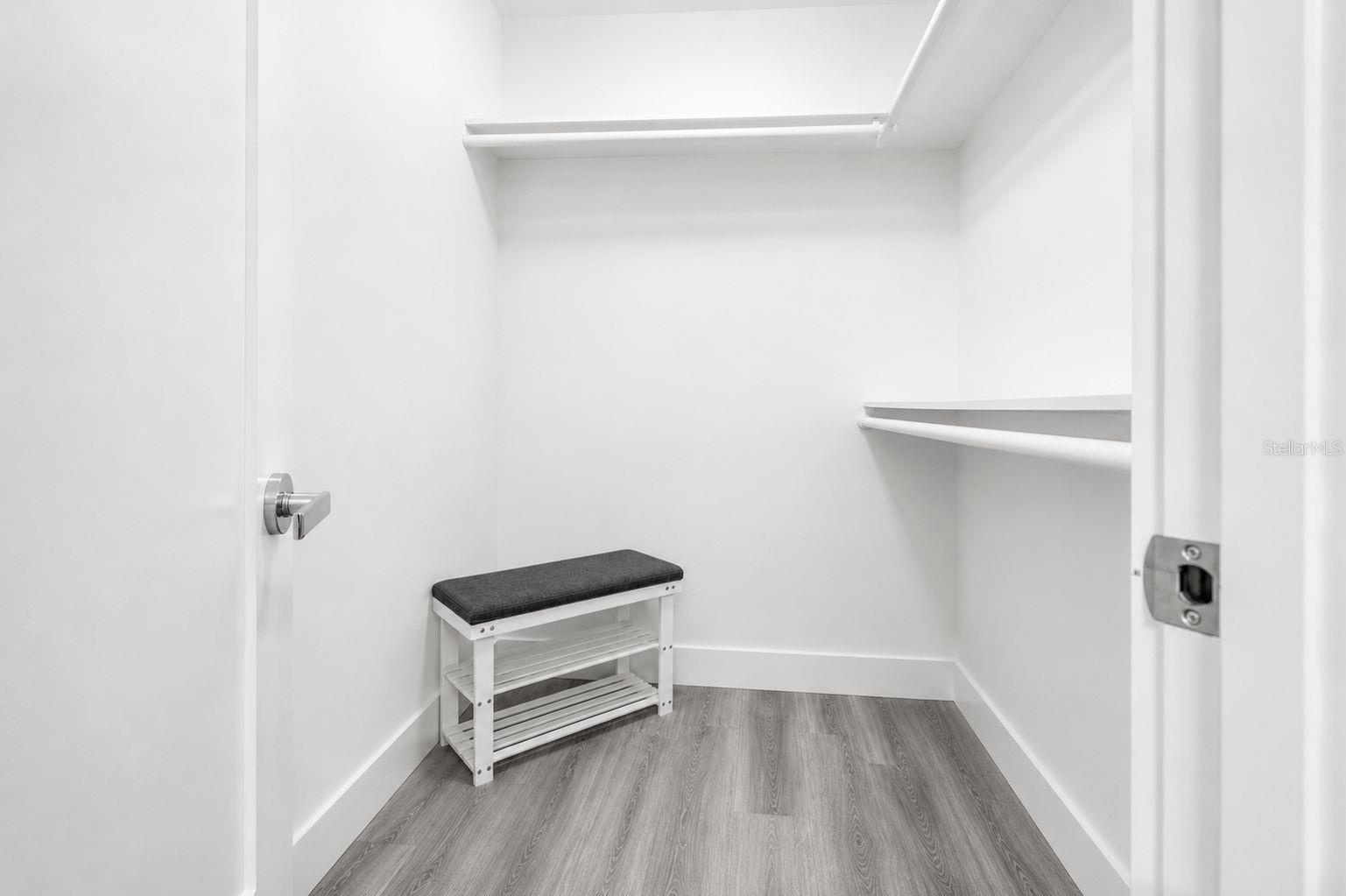 WALK-IN CLOSETS IN ALL BEDROOMS