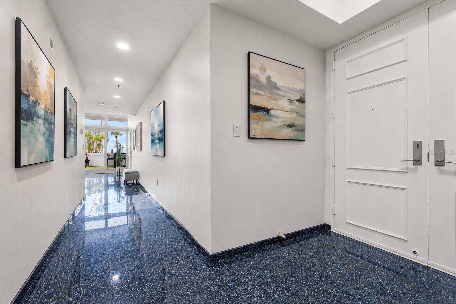 VIEW FROM FOYER