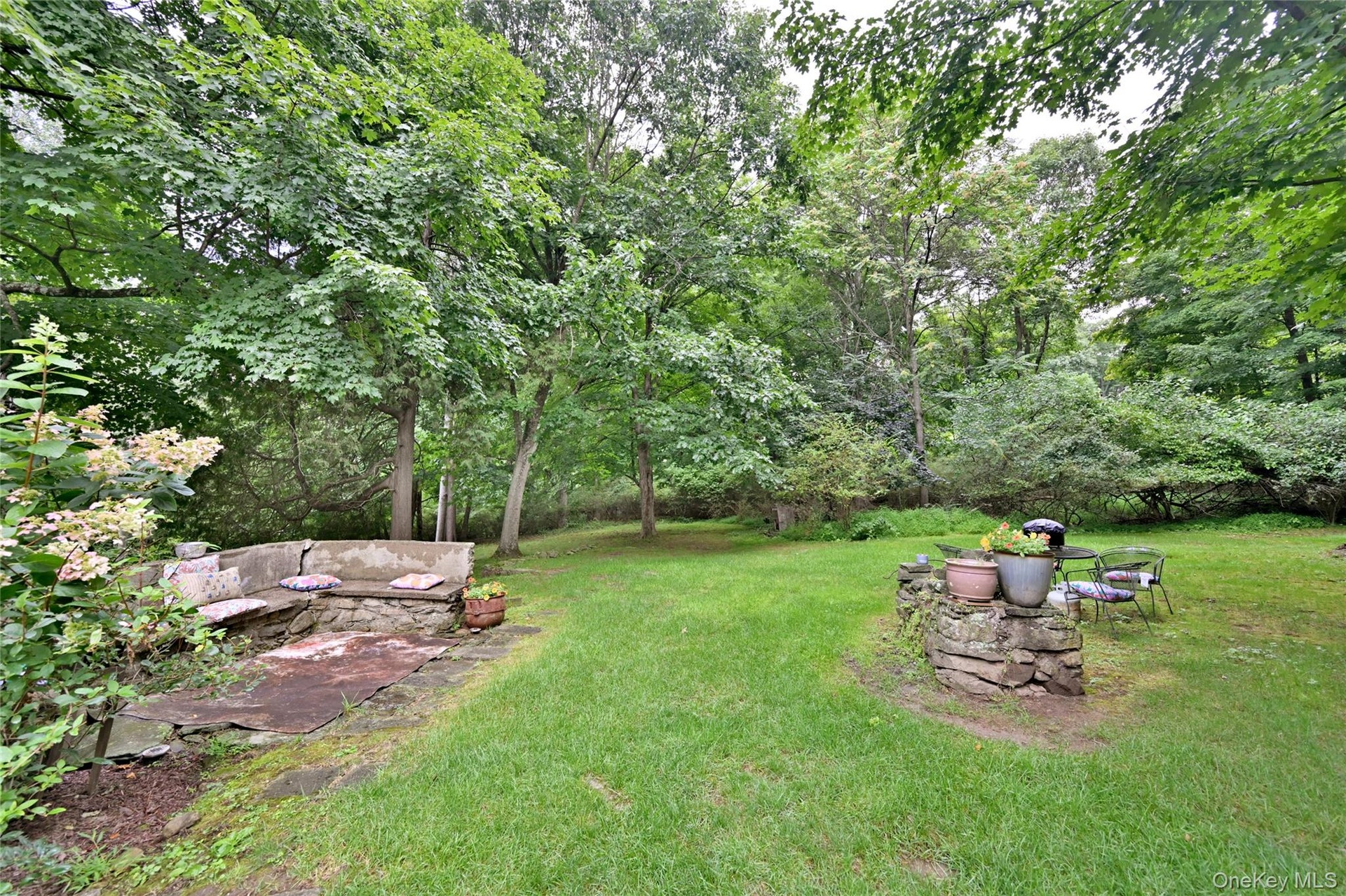 One of many sitting areas