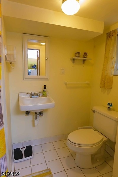 Basement bathroom