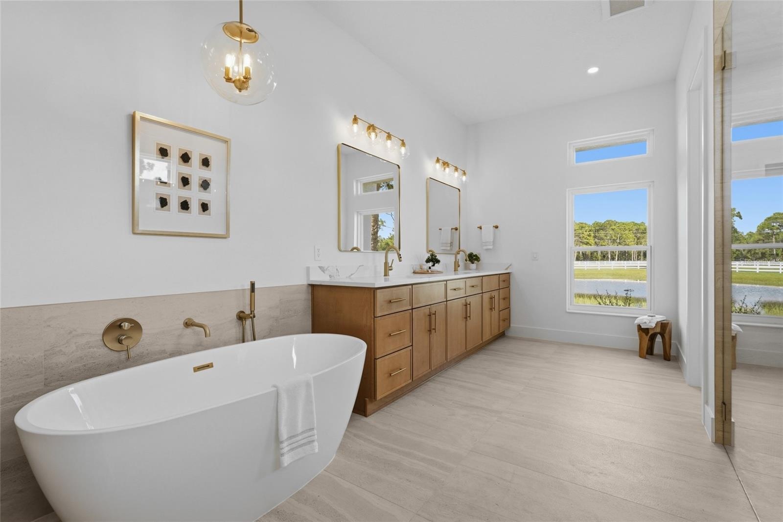 Spa-like primary ensuite