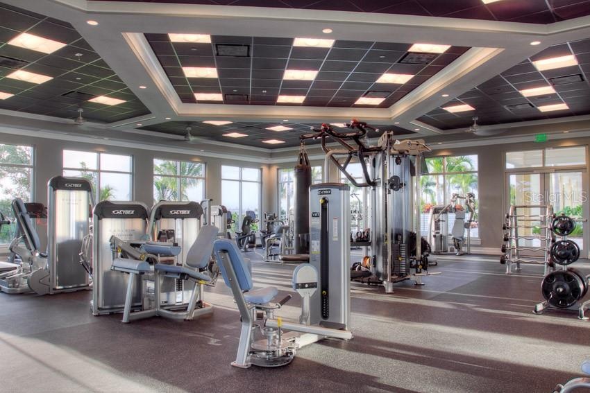 fitness center