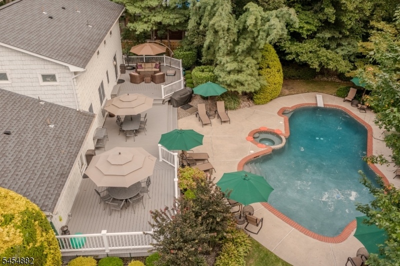 deck and pool