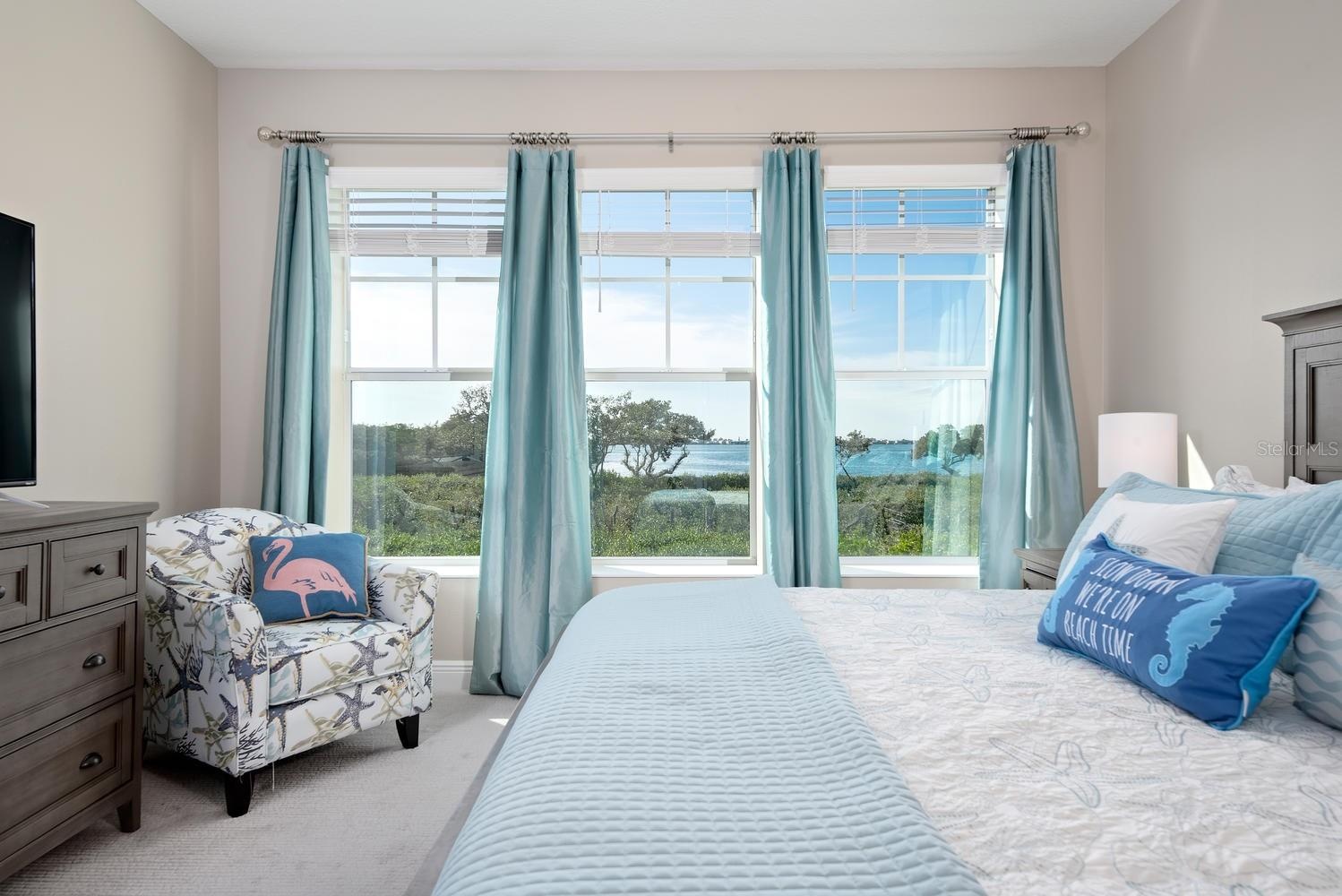 primary ensuite with water views